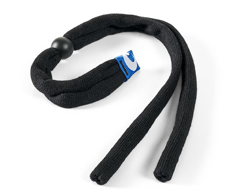 Costa Upcyled Cotton Keeper Brillenband black