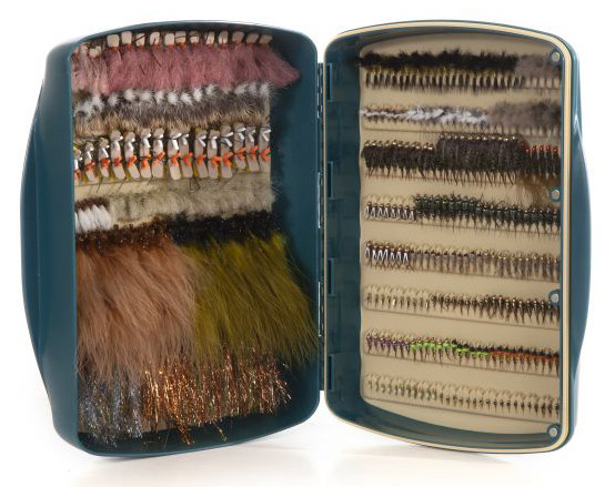 Tacky Pescador Fly Box Fliegenbox XL baja blue