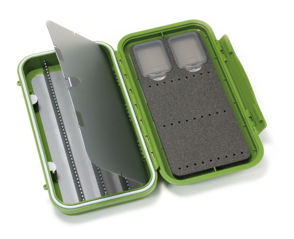 CF-3404V_olive C&F Design CF-3404V wasserdichte Tubenfliegenbox olive