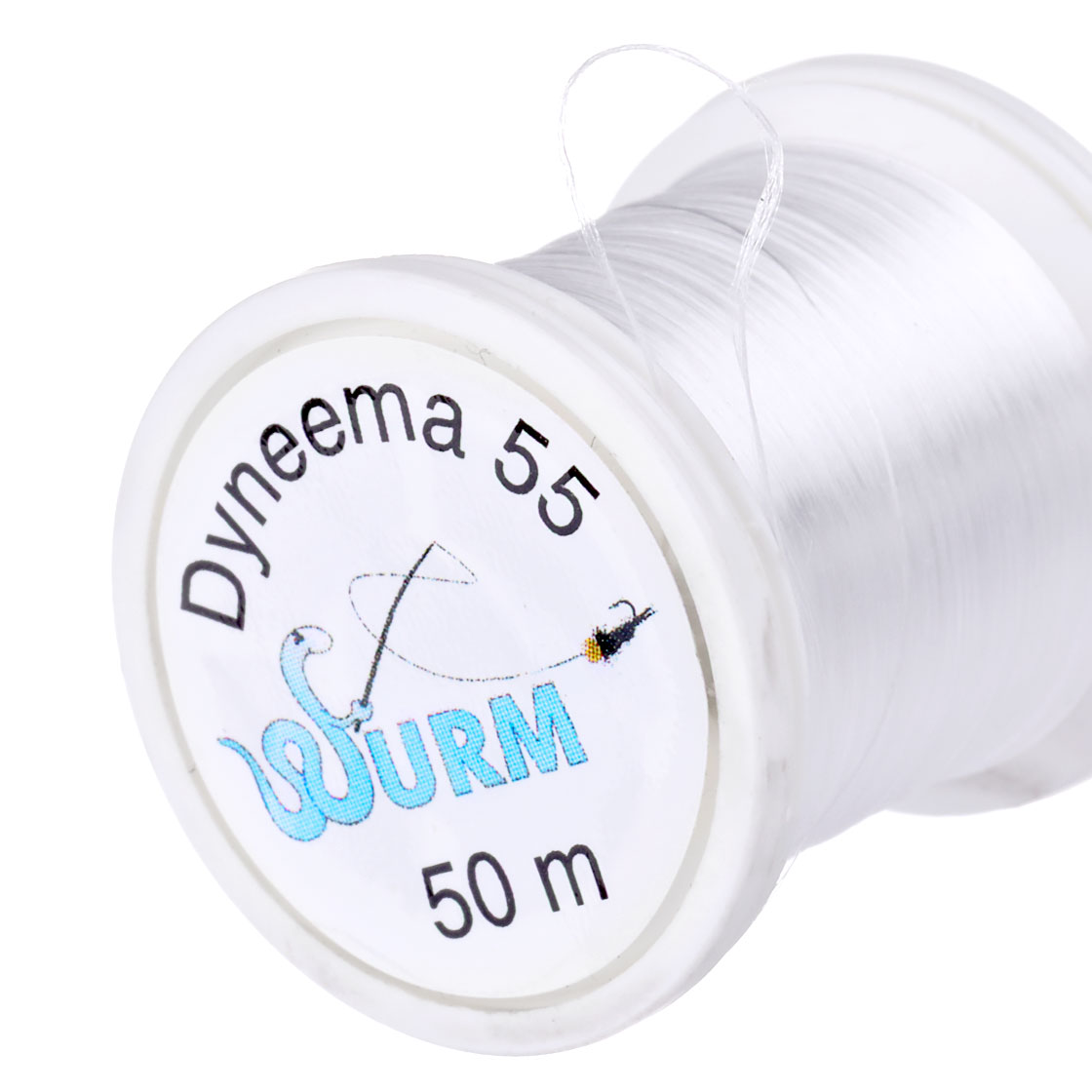 Wurm Dynema Bindegarn 50 m weiß