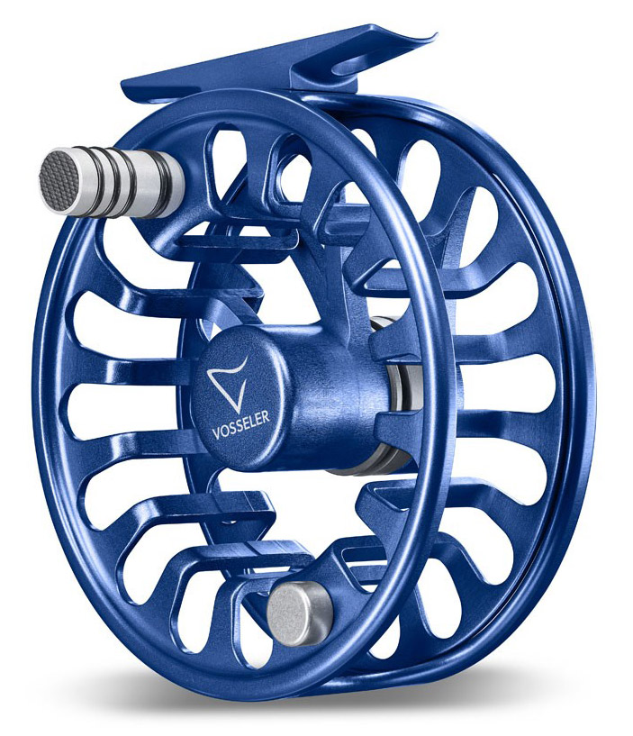 Vosseler Air Two Fliegenrolle blau