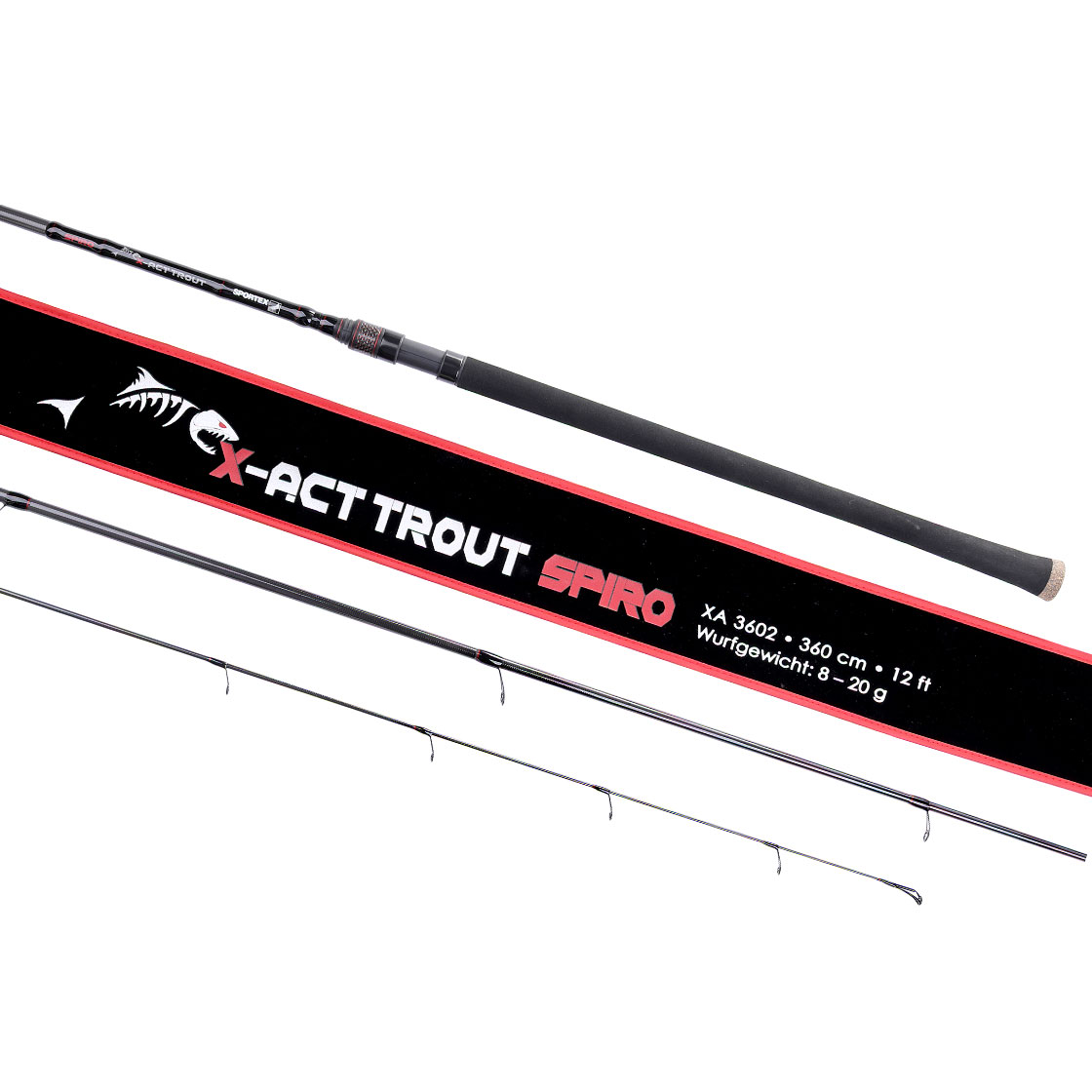 Sportex X-Act Trout Spiro Spinnrute Seatrout