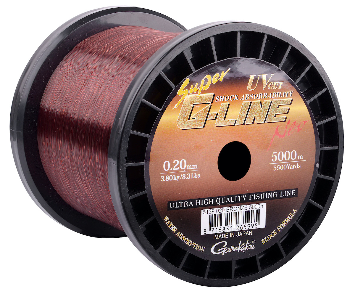 Gamakatsu Super G-Line neo bronze von Großspule