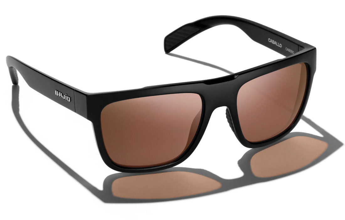 Bajio Polarisationsbrille Caballo - Black Matte (Copper PC)