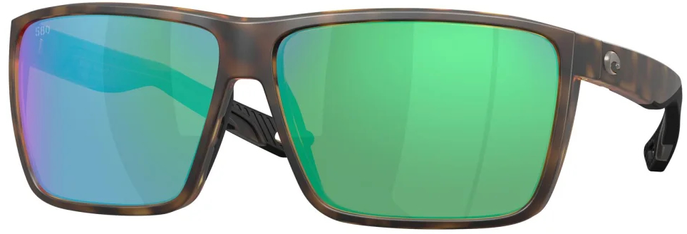 Costa Polarisationsbrille Rincon II Matte Tortoise (Green Mirror 580G)