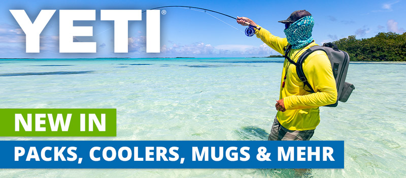 Neu: YETI - Packs, Coolers, Mugs & mehr