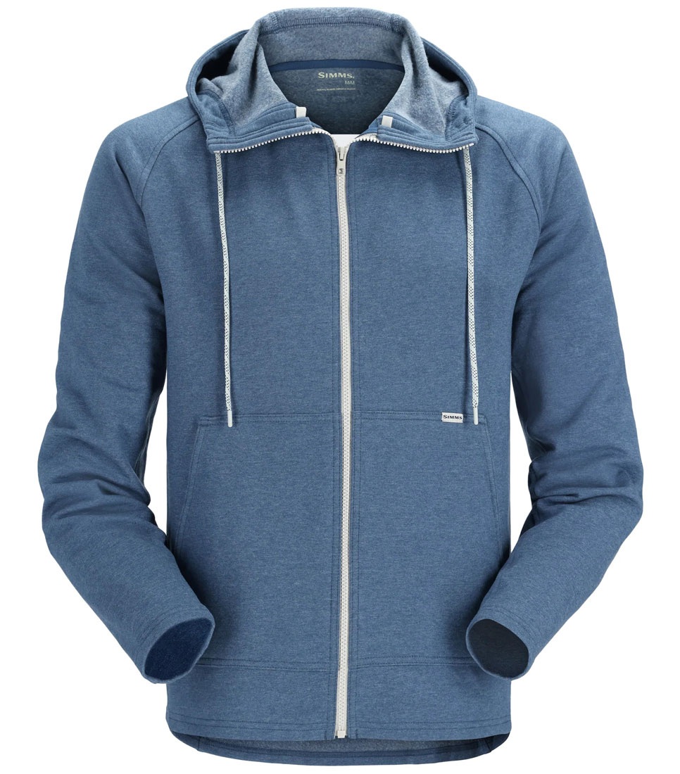 Simms Vermilion Full Zip Hoody Pullover navy heather