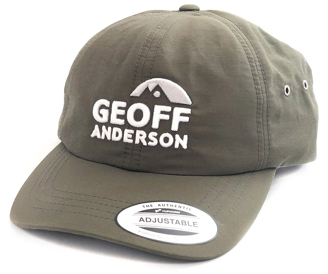 Geoff Anderson Flexfit Cap Wasserfest Hat grün