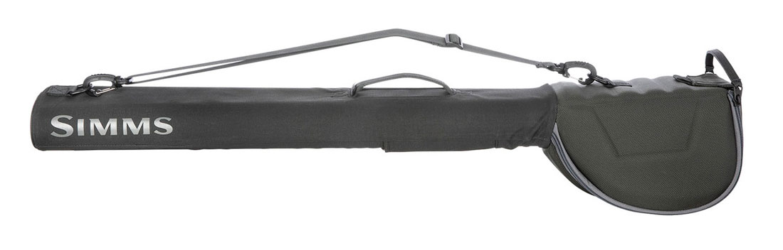Simms GTS Double Rod Reel Case Rutenrohr carbon