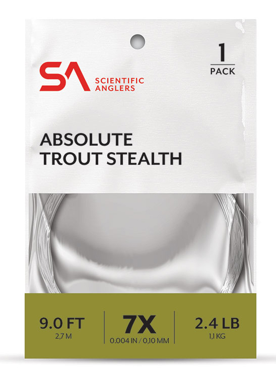 Scientific Anglers Absolute Trout Stealth Leader Vorfach 9ft