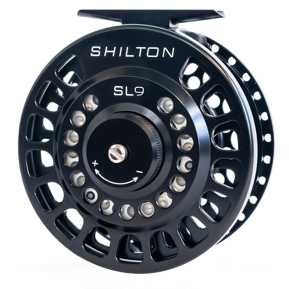 Shilton-SL-Series-Fliegenrolle-SL9-black-1 Shilton SL Series Fliegenrolle new sizing black