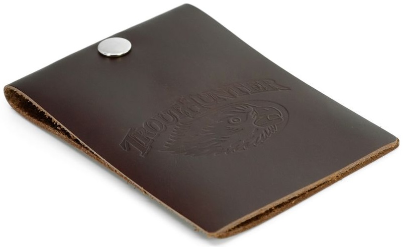 Trout Hunter Leader Wallet Dark Brown Vorfachtache