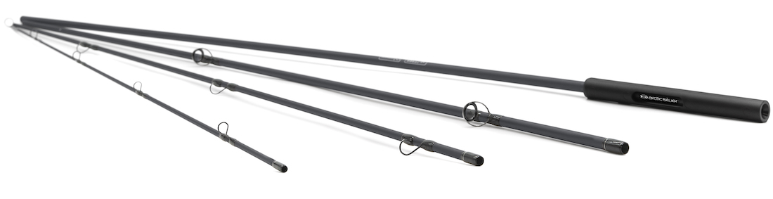 P-27391_Arctic_Silver_Fonna_Blank_Fast_Action_ ArcticSilver FONNA Einhand Fliegenruten Blank Medium-Fast-Action 4pc