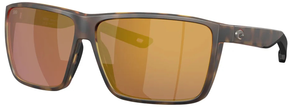 Costa Polarisationsbrille Rincon II Matte Tortoise (Gold Mirror 580G)