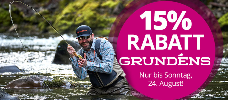15% auf Grundéns bis 24.8.