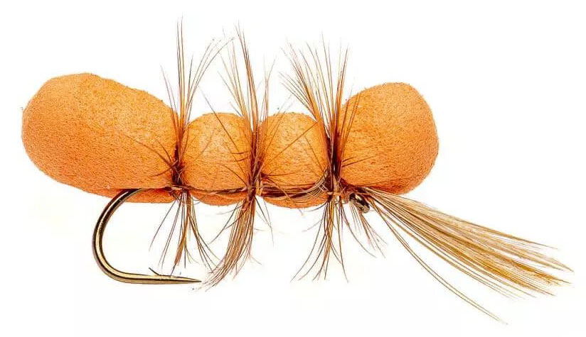 Superflies_Super_Tupuna_orange_1 Superflies Pupu Tupuna Orange Big Fish Trockenfliege #6