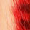 peach/hot orange