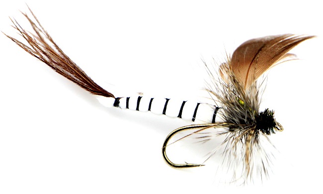 Fulling-Mill-Trockenfliege-Mayfly-Plastazote-Brown Fulling Mill Trockenfliege - Mayfly Plastazote Brown