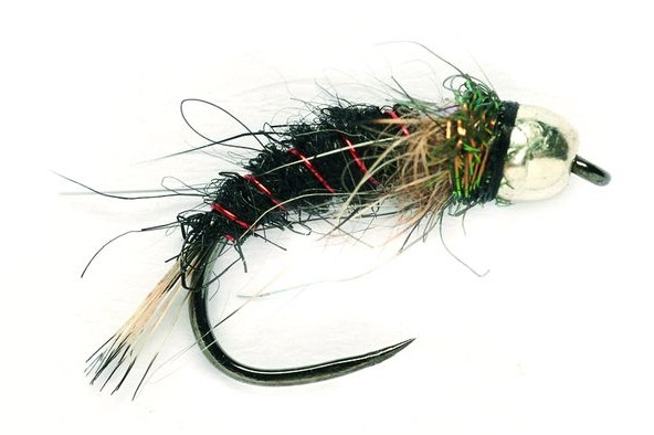 Fulling Mill Nymphe - SR Killer silber schwarz