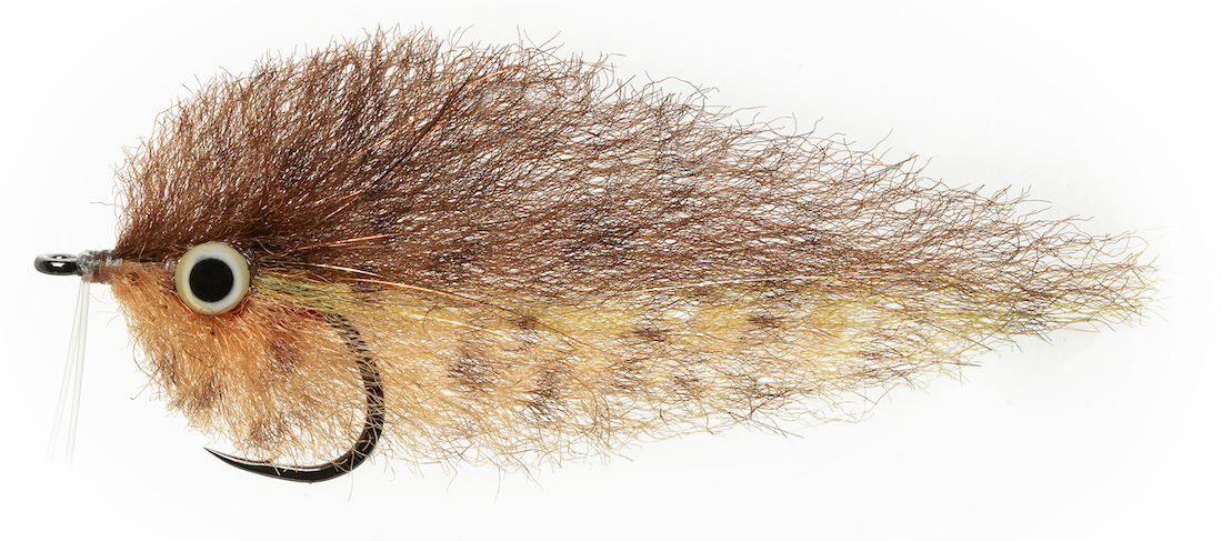 Enrico Puglisi Mangrove Baitfish Streamer BACK COUNTRY - BROWN / ORANGE - #2/0