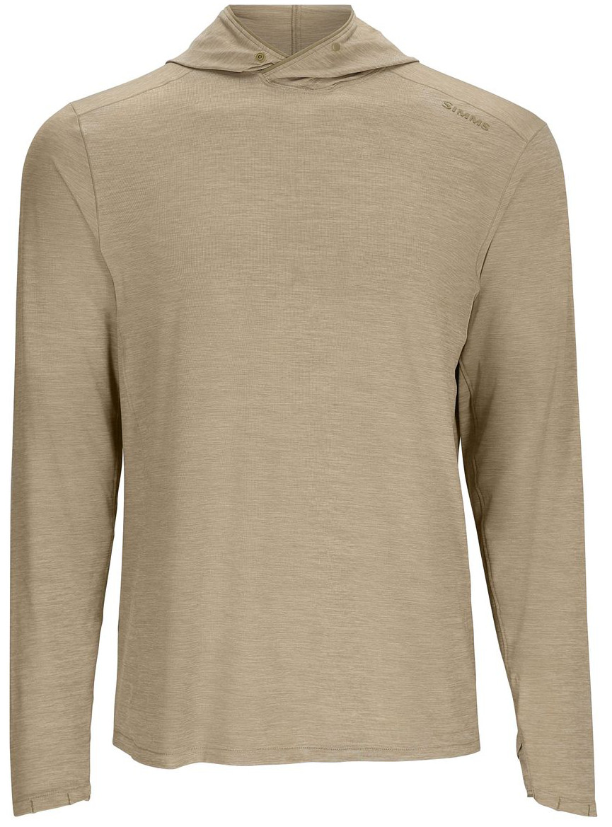 Simms Solarflex Cooling Hoody Langarmhemd stone