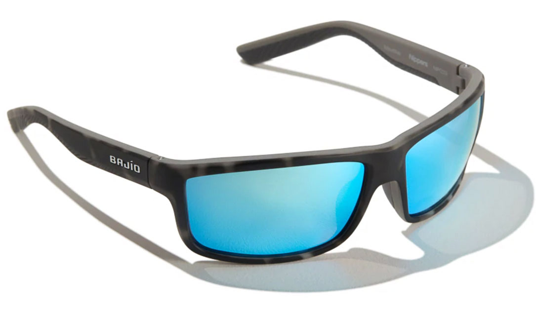 Bajio Polarisationsbrille Nippers - Squall Tort Matte (Blue Mirror Glass)