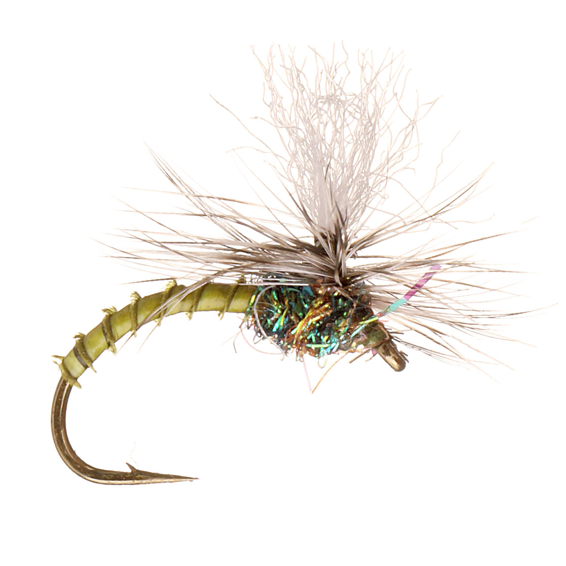 Guideline_Trockenfliege_Klink_LT_Olive_Biot Guideline Trockenfliege - Klink Lt. Olive Biot