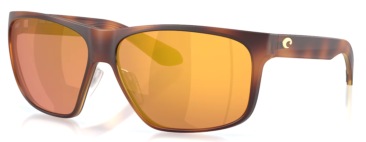 Costa Polarisationsbrille Trades Matte Tortoise Gold Mirror 580P