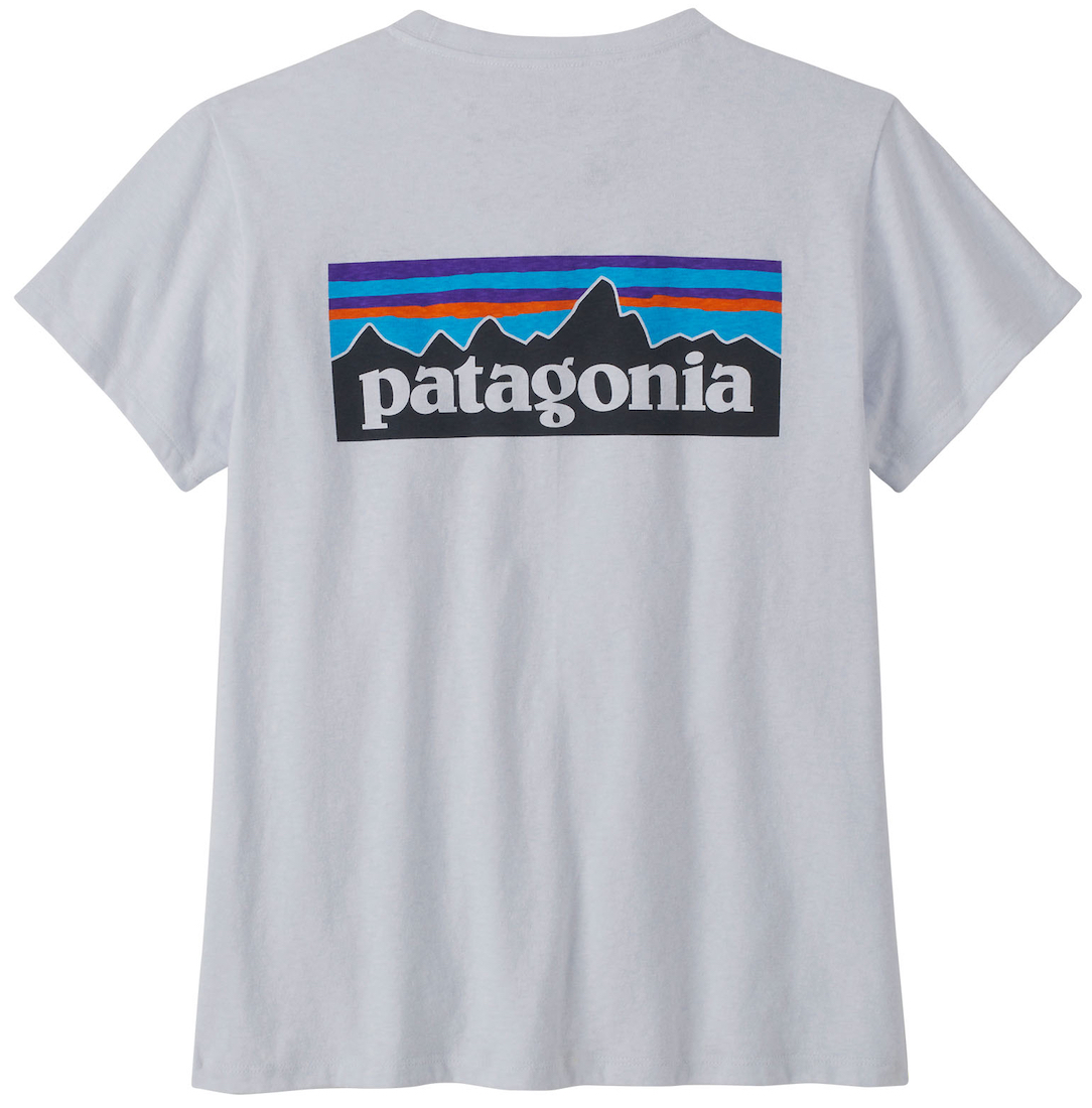 P-22925_Patagonia_W-s_P-6_Logo_Respomsibili-Tee_Shirt_WHI Patagonia W's P-6 Logo Responsibili-Tee T-Shirt WHI