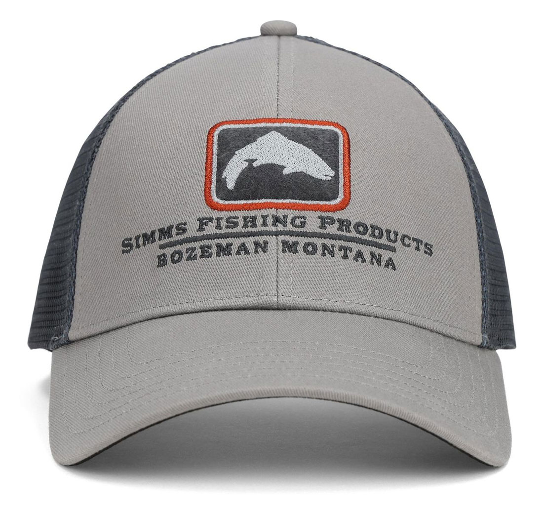 media/image/Simms_Trout_Icon_Trucker_Cap_cinder_1.jpg Simms Trout Icon Trucker Cap cinder