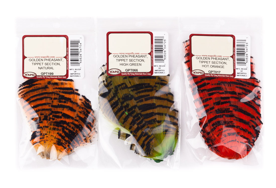 Wapsi Goldfasan Golden Pheasant Tippet Section