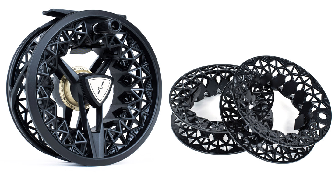 Guideline NOVA Cassette Full Frame Fliegenrolle #68 black