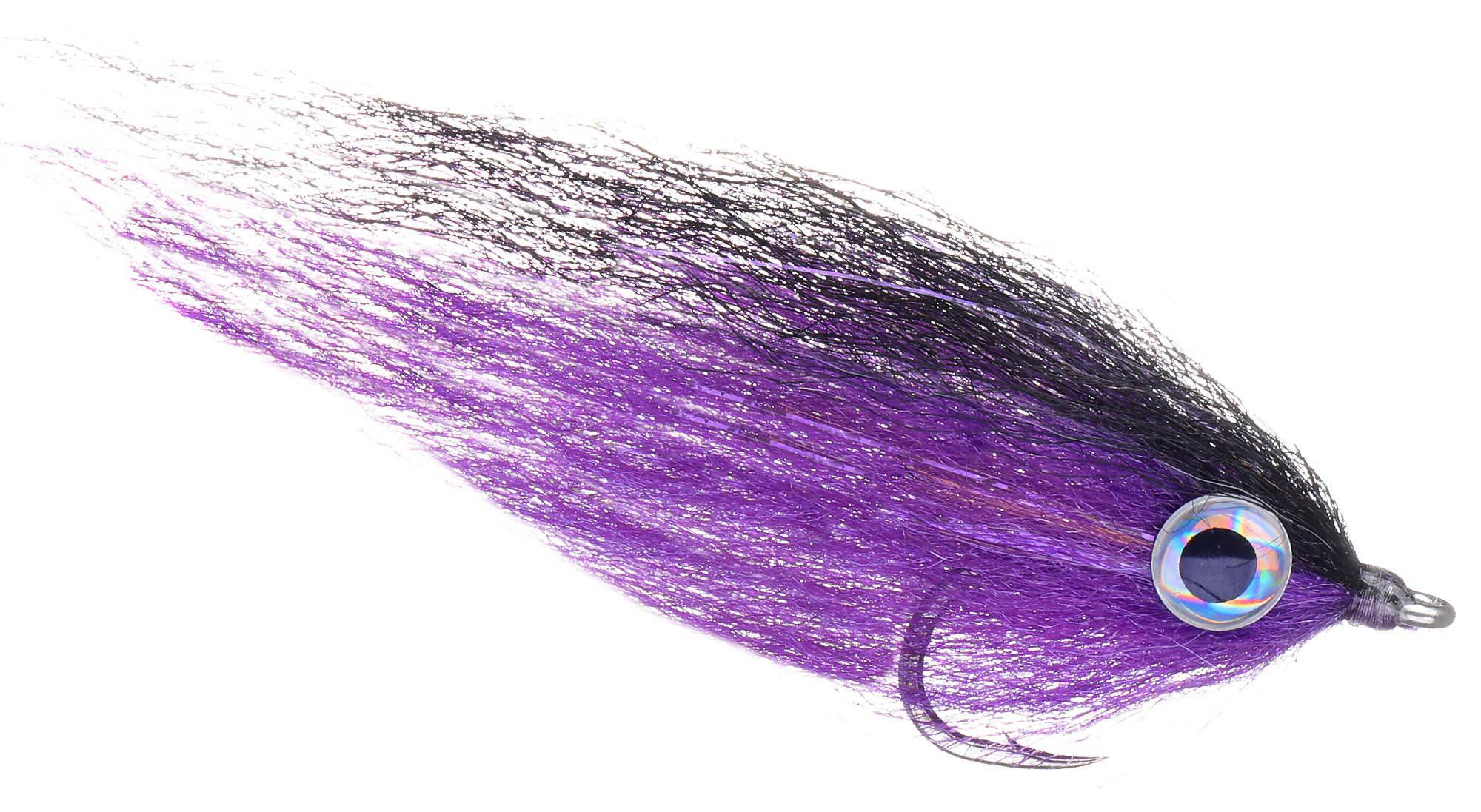 Fishient H2O Streamer - Mirror Image Bunker purple & black
