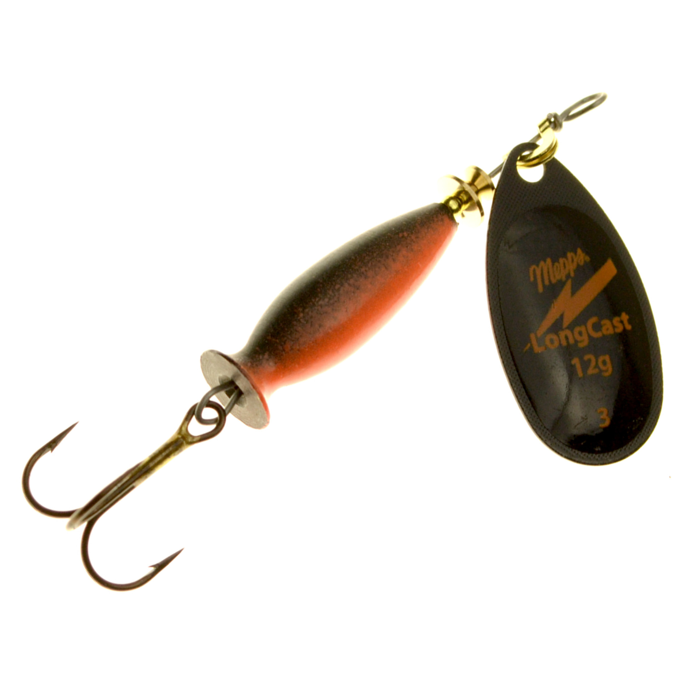 P-18722_Mepps_Aglia_LongCast_Spinner_schwarz Mepps Aglia LongCast Spinner schwarz