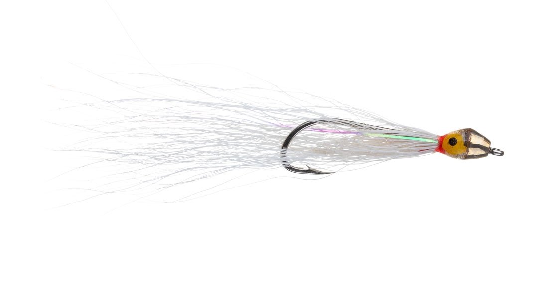 Kami Flies Streamer - Jiggy Fly white