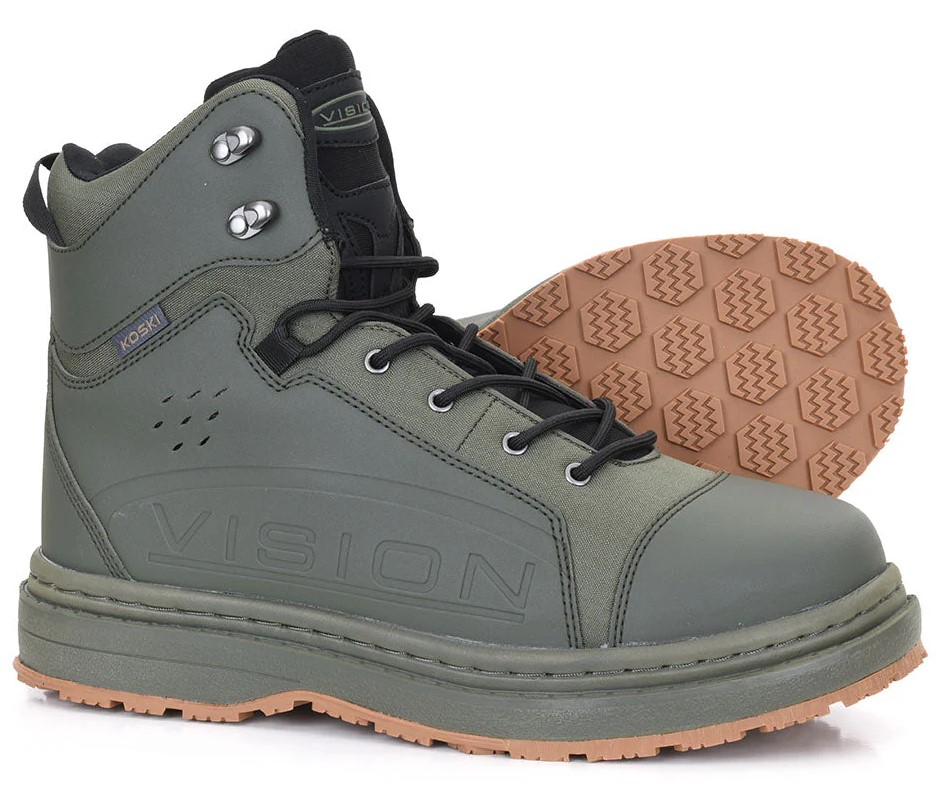 Vision KOSKI GUMMI 2.0 green Watschuh mit Gummisohle