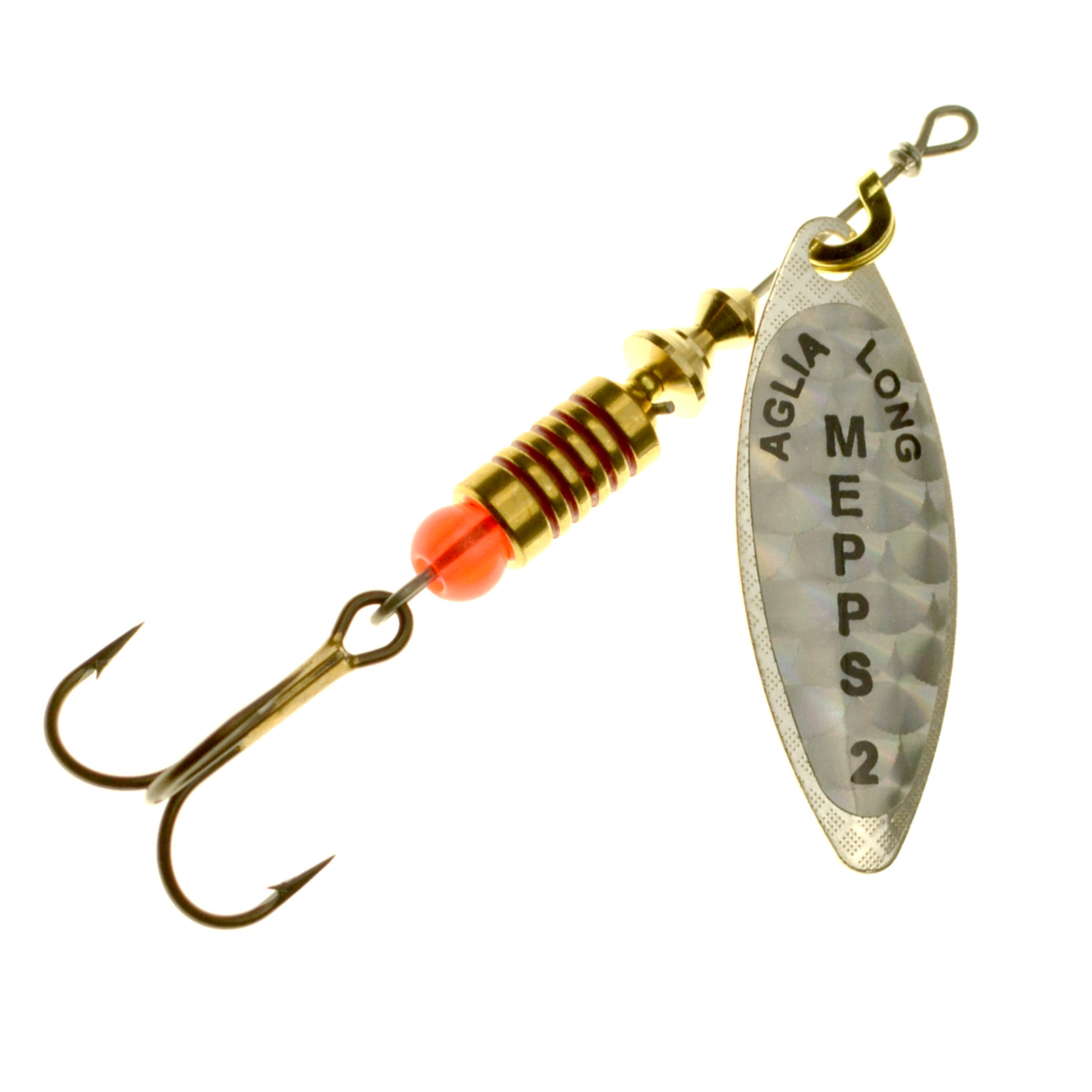 Mepps Aglia Longue Rainbo Spinner silber