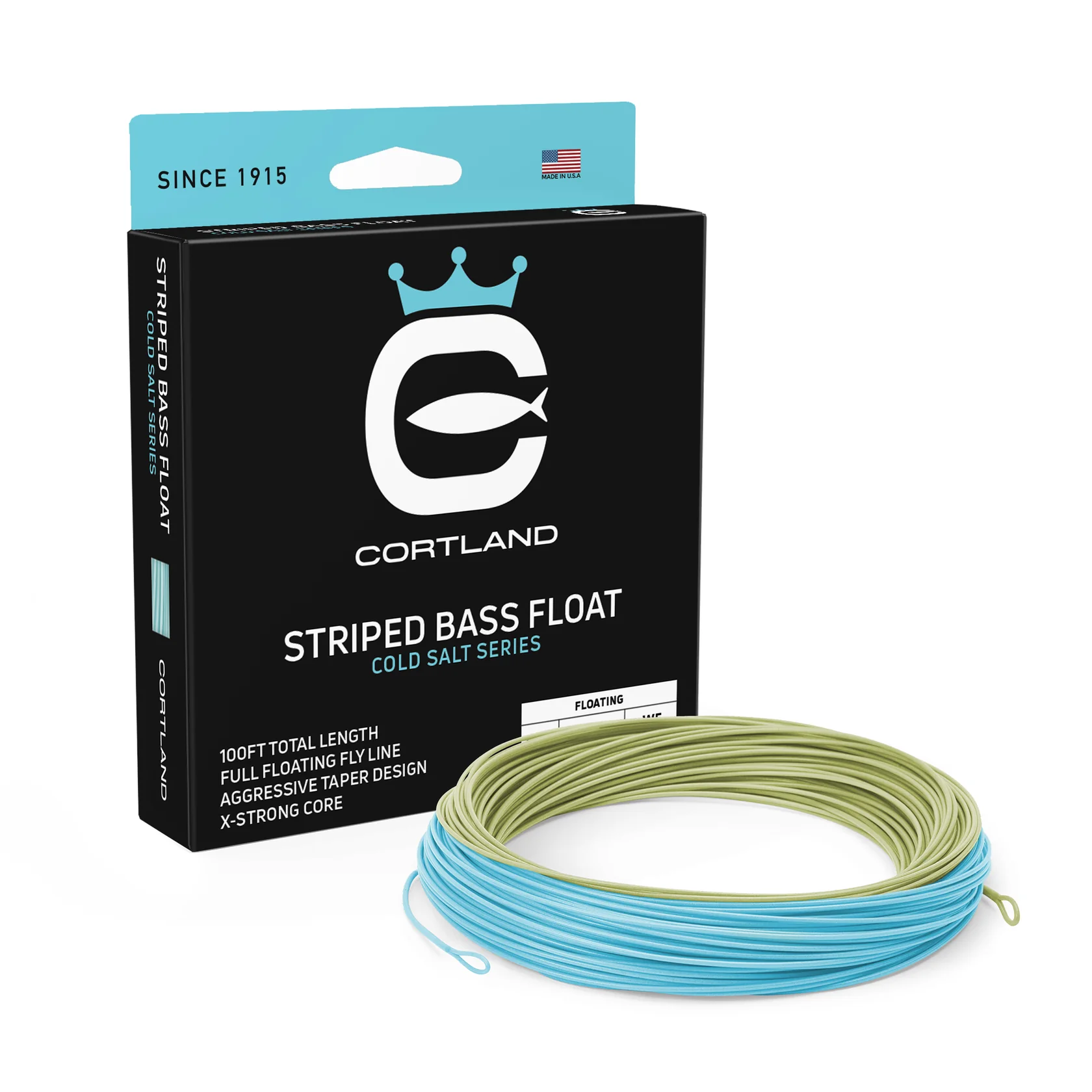 Cortland Striped Bass Blitz Floating Fliegenschnur