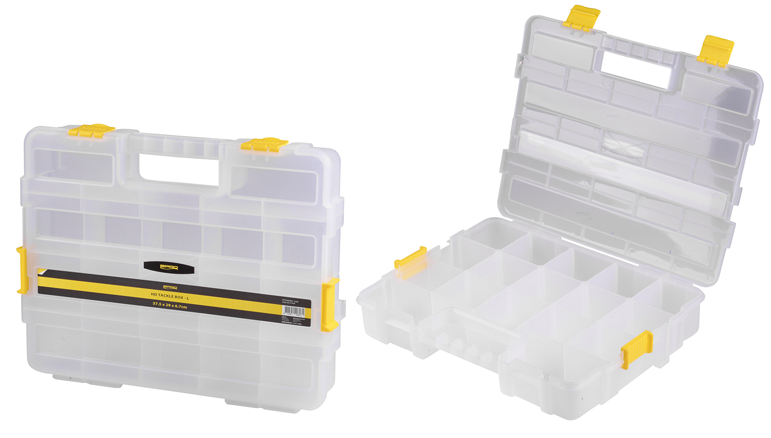 Spro_Box_HD_double_side_32x27x8 Spro HD Tackle Box doppelseitig 32 x 27 x 8 cm