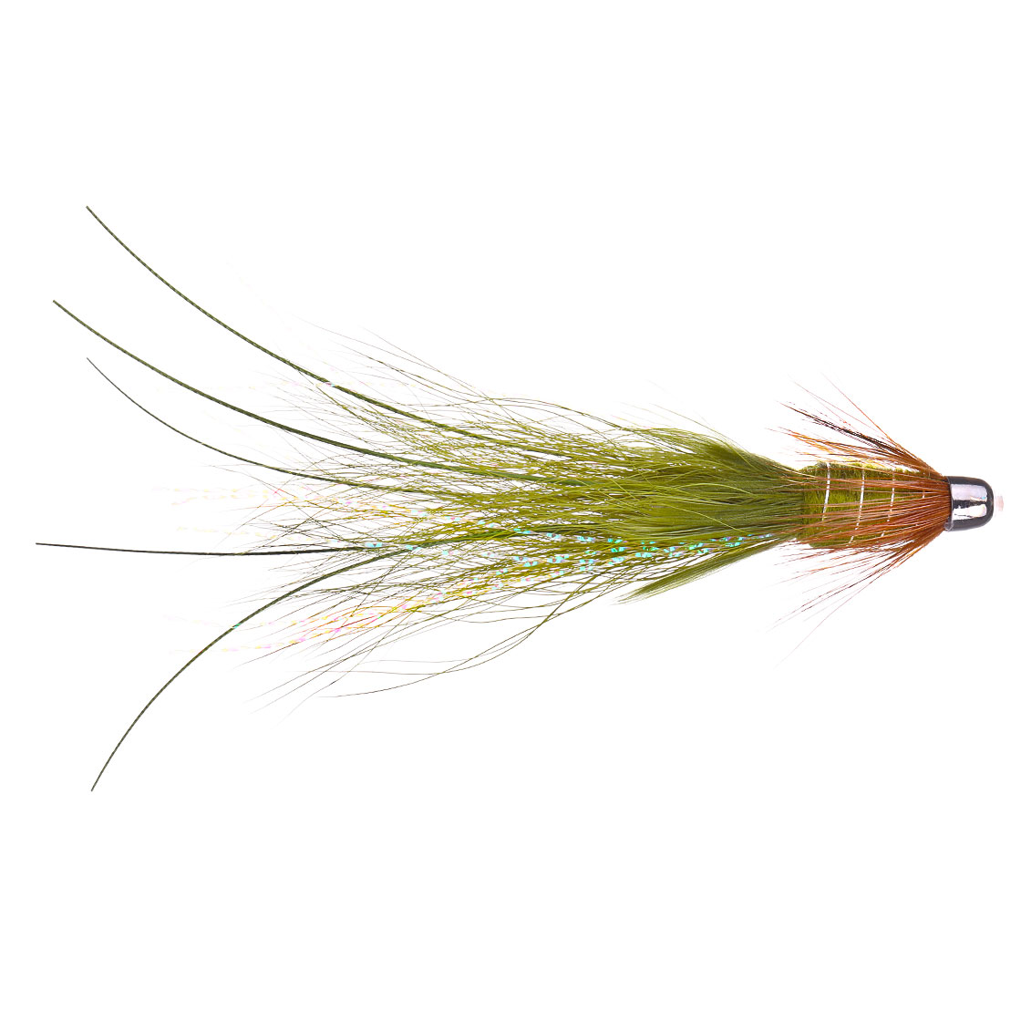 Superflies Lachsfliege - Frances Olive Brass Conehead