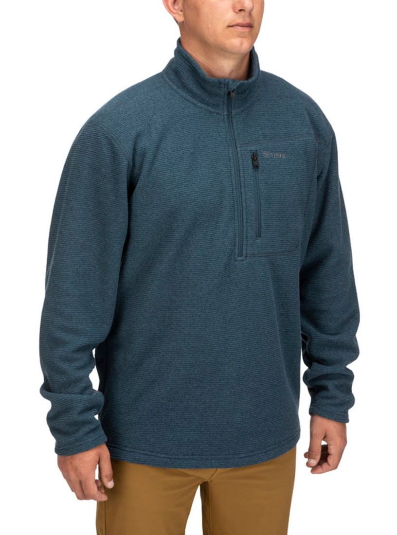 Simms_Rivershed_Quarter_Zip_Pullover_carbon_3 Beispielbild (andere Farbe)