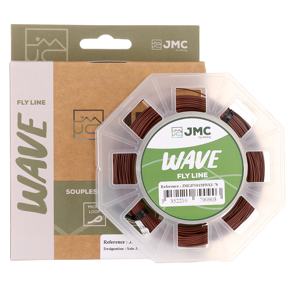 P-27422_JMC-Wave-WF-Sink-3-_-7-8-Streamer-Fliegenschnur_ JMC Wave WF Sink 3 - # 7/8 Streamer Fliegenschnur