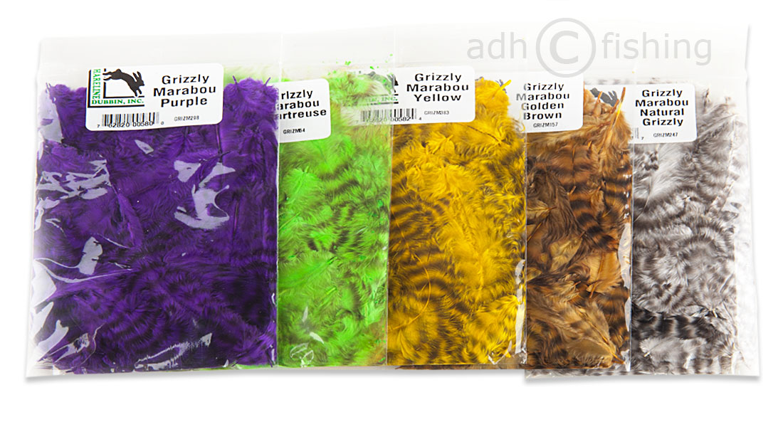 Hareline Grizzly Marabou