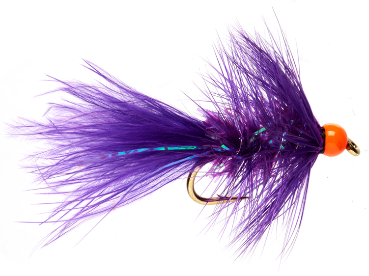 Fulling_Mill_Shimmer_Bugger_Purple_-_Orange_Bead Fulling Mill Streamer - Shimmer Bugger Purple & Orange Bead