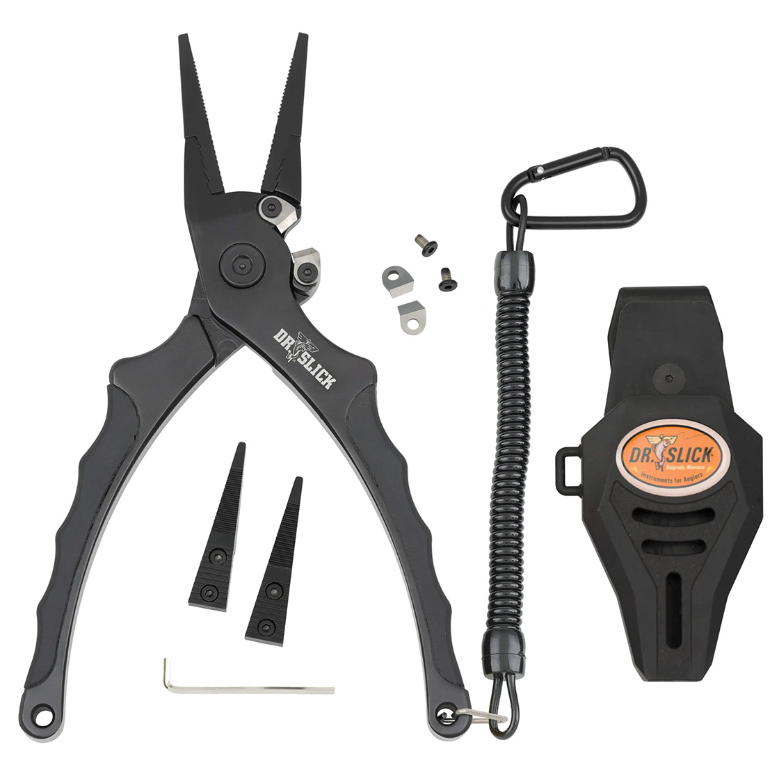 Dr. Slick Monsoon Plier 8,5'' Alu Frame Tungsten Carbide Cutters Zange black