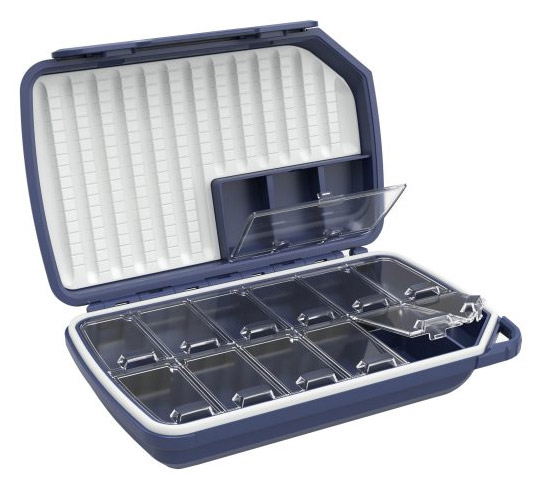 Loop Opti 180 Dry Fly Box Fliegenbox swedish blue