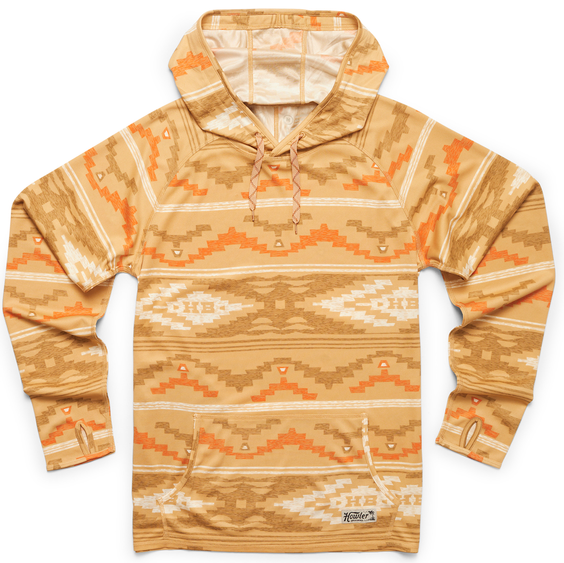 P-26010_Howler_Brothers_Loggerhead_Hoodie_Sunshade_Hoodie_Tan_2 Howler Brothers Loggerhead Sunshade Hoodie - terranova : toltec tan UPF35+ UV-Schutz