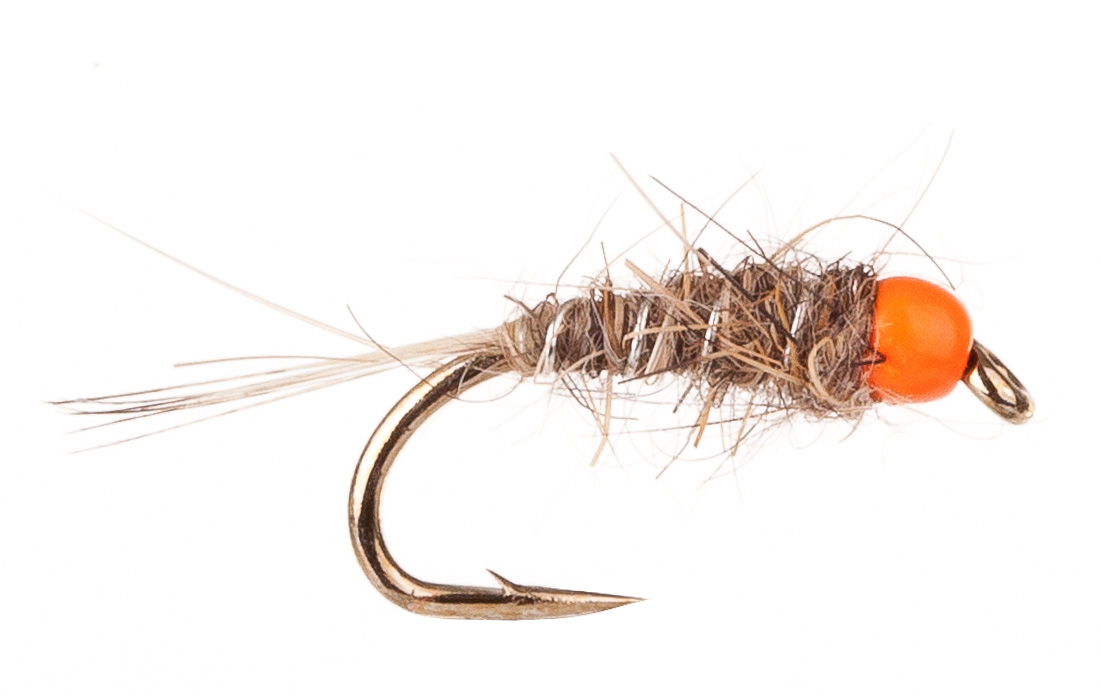 Fulling Mill Nymphe - Hare's Ear Orange Head