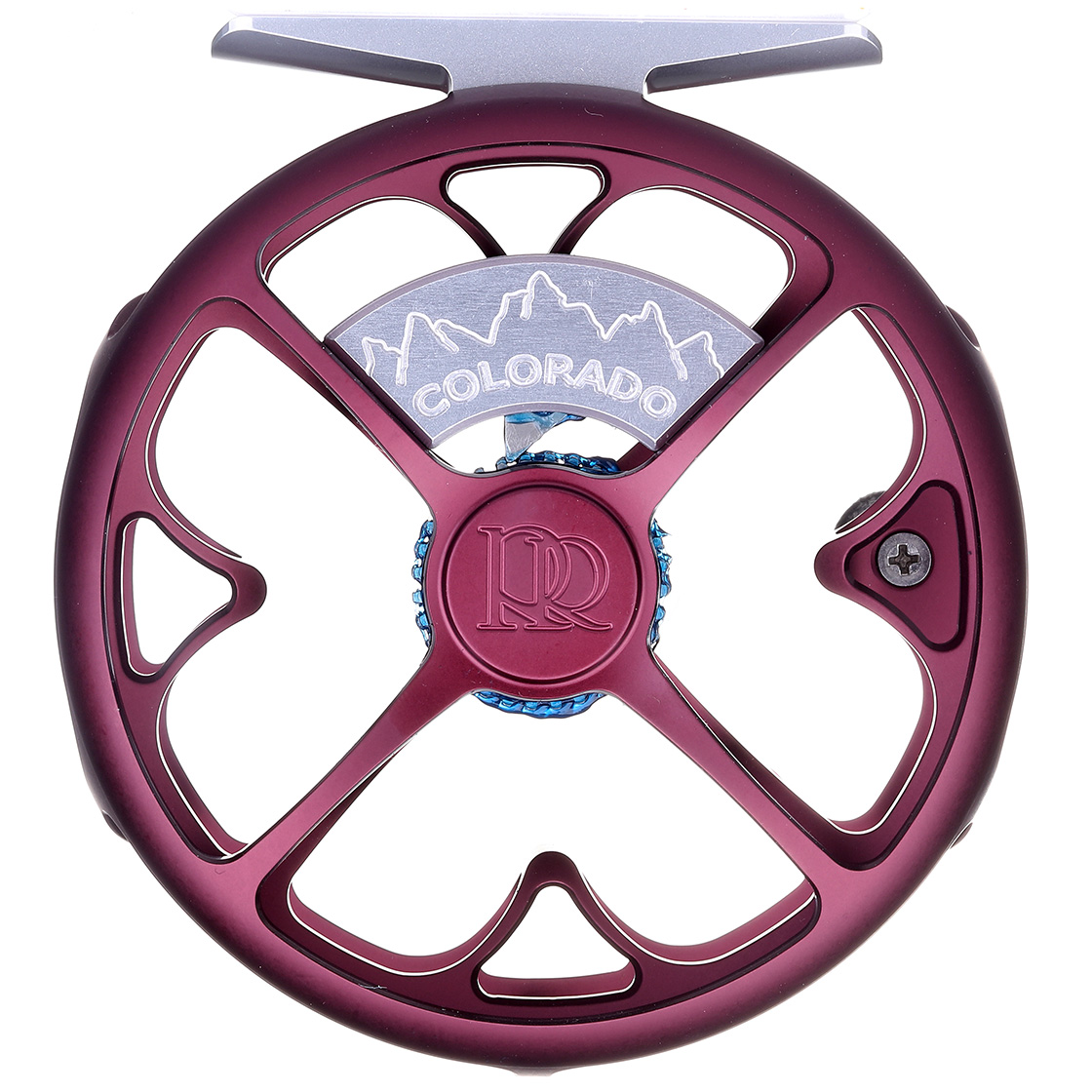 Ross Reels Colorado Fliegenrolle matte merlot Ross Reels Colorado Fliegenrolle matte merlot