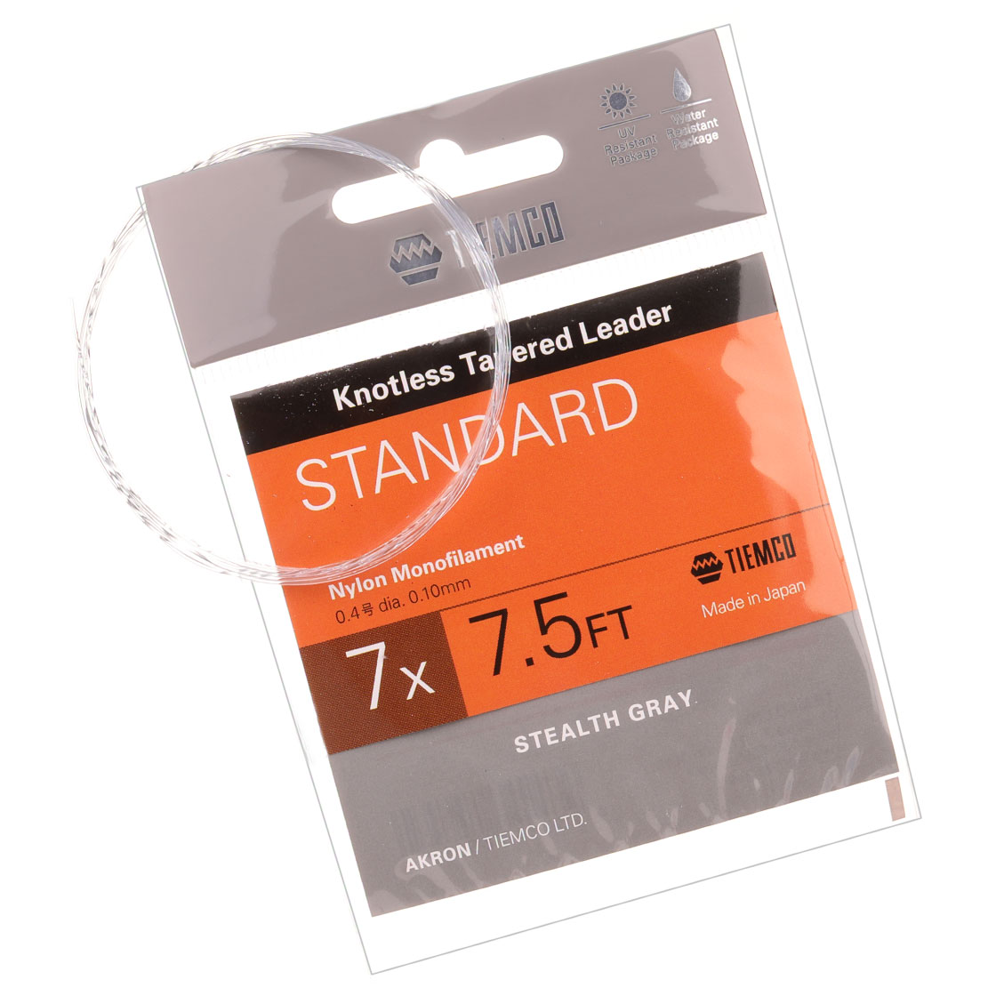 P-18365_tiemco_tmc_akron-std_nylon_vorfach Tiemco TMC Akron STD Nylon Vorfach 7,5 ft